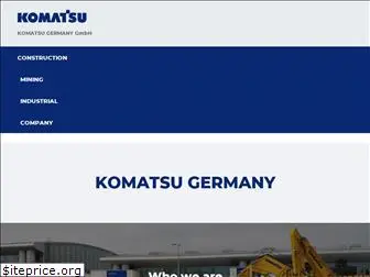 komatsu-germany.com