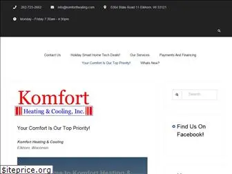 komfortheating.com