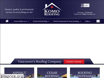 komoroofing.com