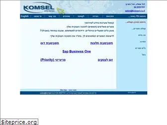 komsel.co.il