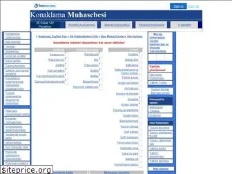 konaklamamuhasebesi.freeservers.com