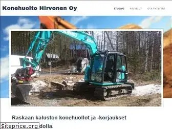 konehuoltohirvonen.fi