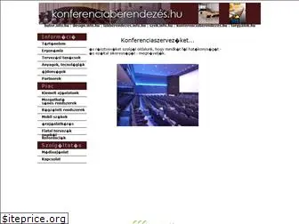 konferenciaberendezes.hu