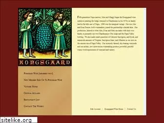 kongsgaardwine.com