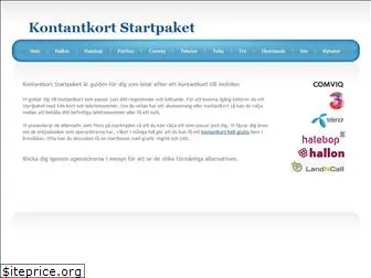 kontantkort-startpaket.se