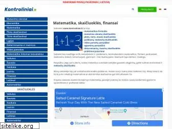 kontroliniai.lt