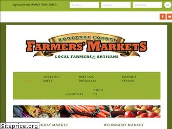 kootenaifarmersmarkets.org