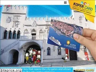 koper-card.si