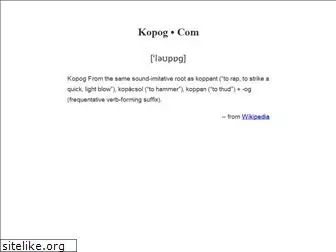 kopog.com