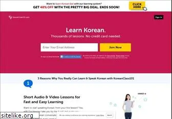 koreanclass101.com