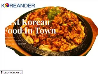 koreanderbbq.com