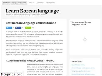 koreanlanguagecourses.net