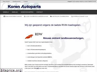 koren-autoparts.nl
