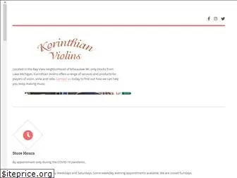 korinthianviolins.com