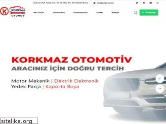 korkmazotoservis.com