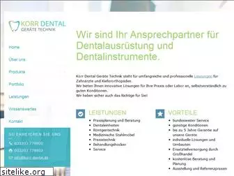 korr-dental.de