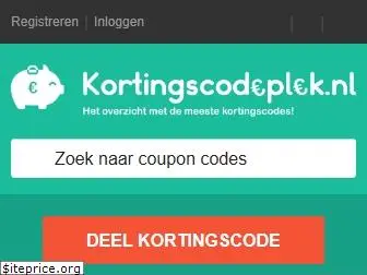 kortingscodeplek.nl