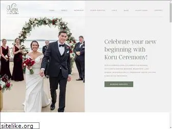 koruceremony.com