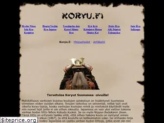 koryu.fi