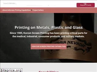 korzonscreenprinting.com