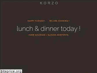 korzorestaurant.com