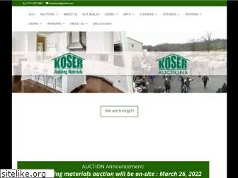 koserbuildingmaterials.com