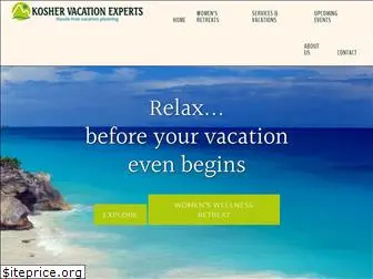 koshervacationexperts.com