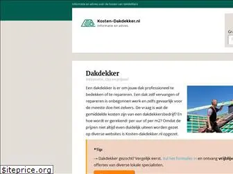 kosten-dakdekker.nl