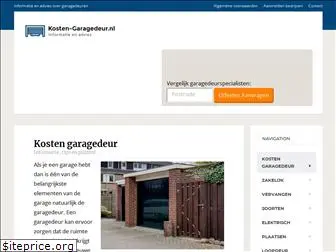 kosten-garagedeur.nl