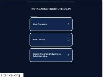 kotacareerinstitute.co.in