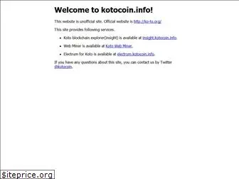 kotocoin.info