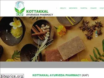 kottakkalayurvedapharmacy.com