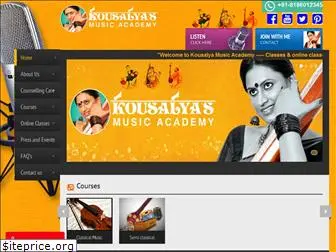 kousalyamusicacademy.com