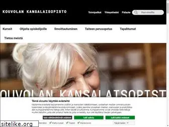 kouvolankansalaisopisto.fi