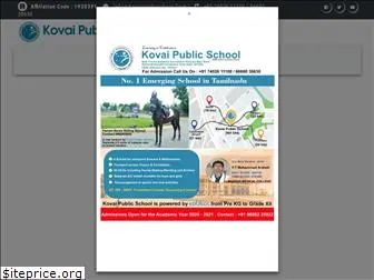 kovaipublicschool.com