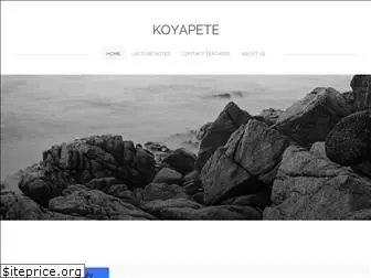 koyapete.weebly.com