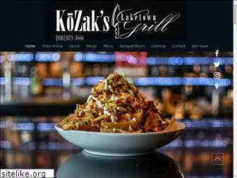 kozakslaketowngrill.com