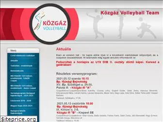 www.kozgazvolley.hu