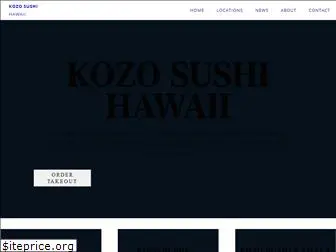 kozosushihawaii.com