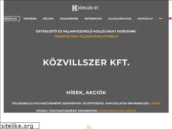 kozvillszer.hu