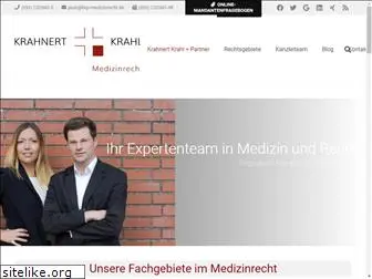 krahnert-medizinrecht.de