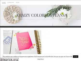 kraizycolorfulplans.com