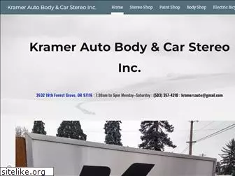 kramersautobodycarstereo.com