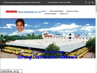 krantiroadtransport.com