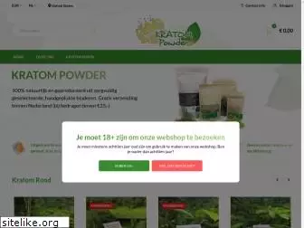 kratom-powder.eu