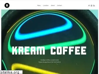 kream.coffee