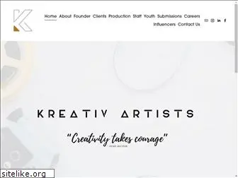 kreativartists.com