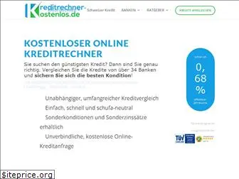 kreditrechner-kostenlos.de