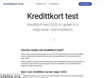 kredittkorttesten.no