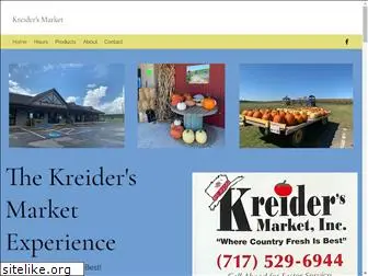 kreidersmarket.com